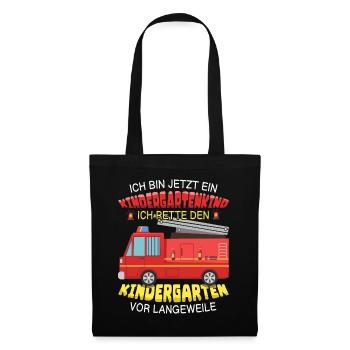 I'm a kindergartner now I'm saving from - Tote Bag - black - Front