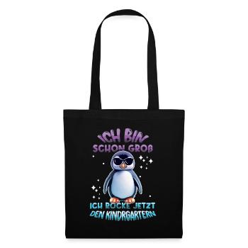 I'm Already Big Rocks Nursery Penguin - Tote Bag - black - Front