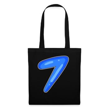 7 - Stoffbeutel - Schwarz - Vorne