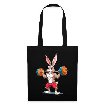 Funny Bodybuilder Animal Iknonic Workout - Tote Bag - black - Front