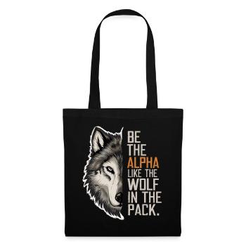 Wolf Wolves Funny Sayings Wolf Pack Animals - Tote Bag - black - Front