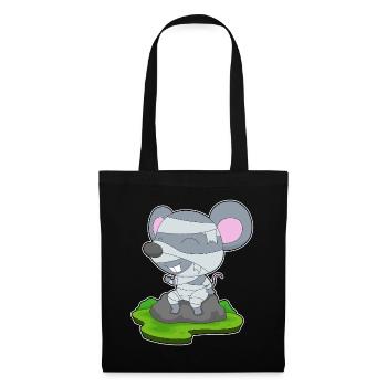 Mouse Halloween Mummy - Tote Bag - black - Front