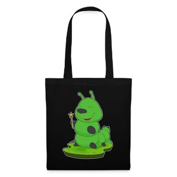 Baguette de magicien Caterpillar - Sac en tissu - noir - Devant