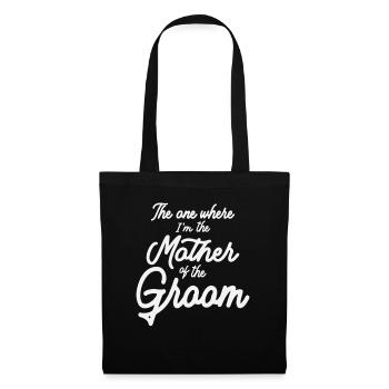 The Mother of the Groom Bridal Party - Tote Bag - black - Front