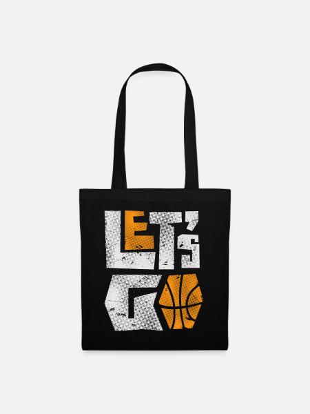 Basketball - Stoffbeutel - Schwarz