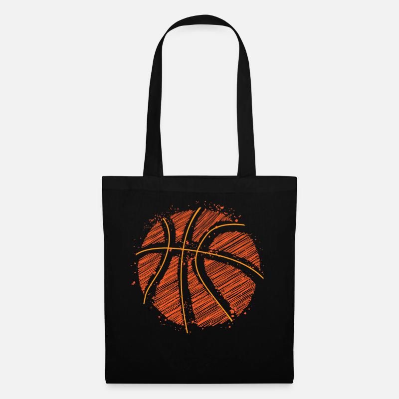 Basketball - Stoffbeutel - Schwarz