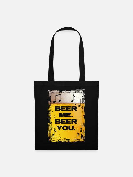 Beer Me. Beer You. - Stoffbeutel - Schwarz
