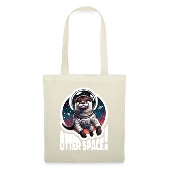 Otter Space Astronaut Weltall Otter Seeotter - Stoffbeutel - Natur - Vorne