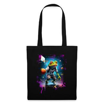 Basketball Frog - Tote Bag - black - Front
