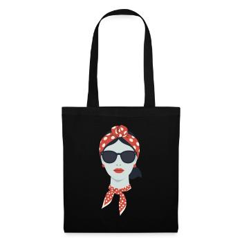 Iconic Woman Stylish Mom Funny Mom - Tote Bag - black - Front