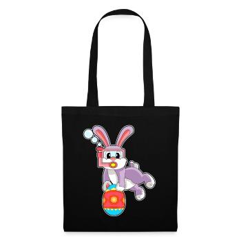 Bunny Easter Diving - Tote Bag - black - Front