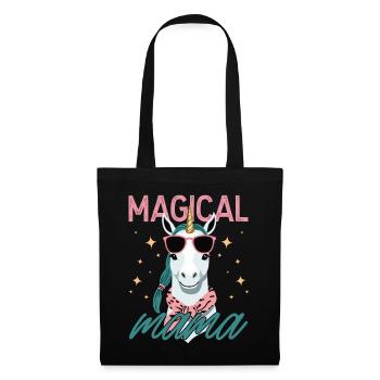 Magical Mom Stylish Unicorn Wife Funny Mom - Tote Bag - black - Front