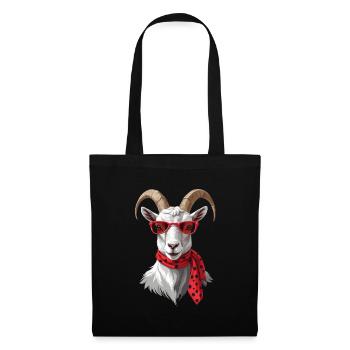 Maman chèvre drôle parfaite pour la fête des mères - Sac en tissu - noir - Devant