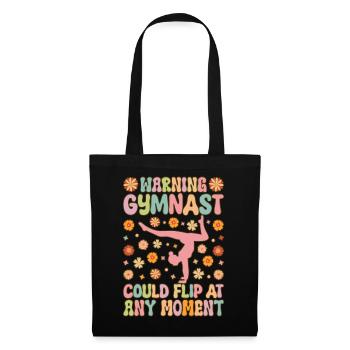 Attention : Gymnaste peut basculer à tout moment Groo - Sac en tissu - noir - Devant