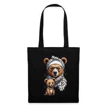 Funny Mama Bear Mother Bear Bear Lover - Tote Bag - black - Front