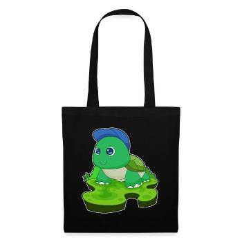 Tortoise Student Cap School - Tote Bag - black - Front