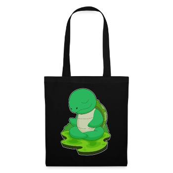 Tortoise Yoga Fitness Meditation - Tote Bag - black - Front