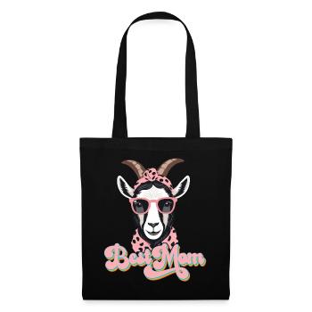 Best Mom Funny Mom Goat Perfect For Mother's Day - Tote Bag - black - Front