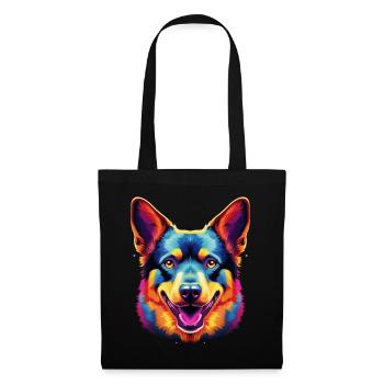 Australian Cattle Dog Pop Art - Tote Bag - black - Front