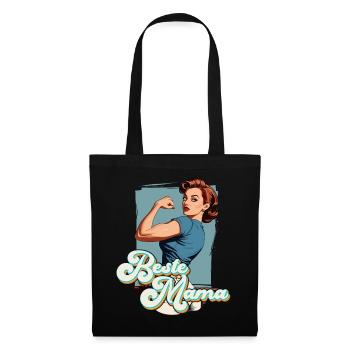 Best Mom Proud Mom Funny Mom Design - Tote Bag - black - Front