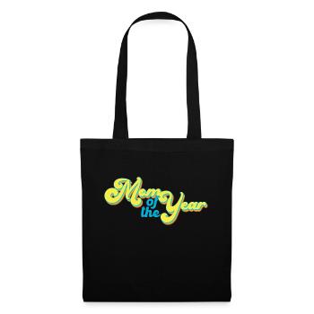 Mother of the Year Great Mom Vintage Style - Tote Bag - black - Front