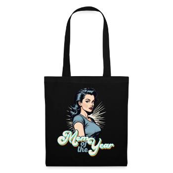 Mother of the Year Funny Mom Proud Mom Design - Tote Bag - black - Front