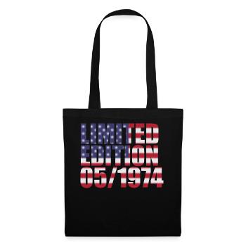 50th Anniversary Limited Edition USA 05/1974 - Tote Bag - black - Front