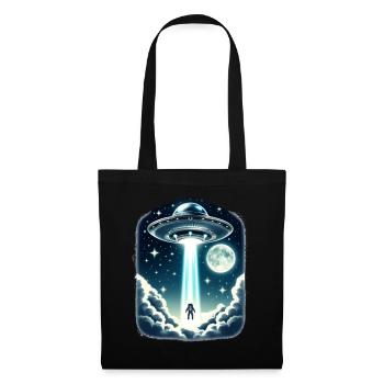 UFO abduction - Tote Bag - black - Front