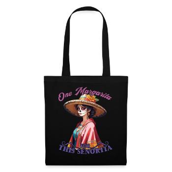 Funny Margarita Design Cinco de Mayo Lover - Tote Bag - black - Front
