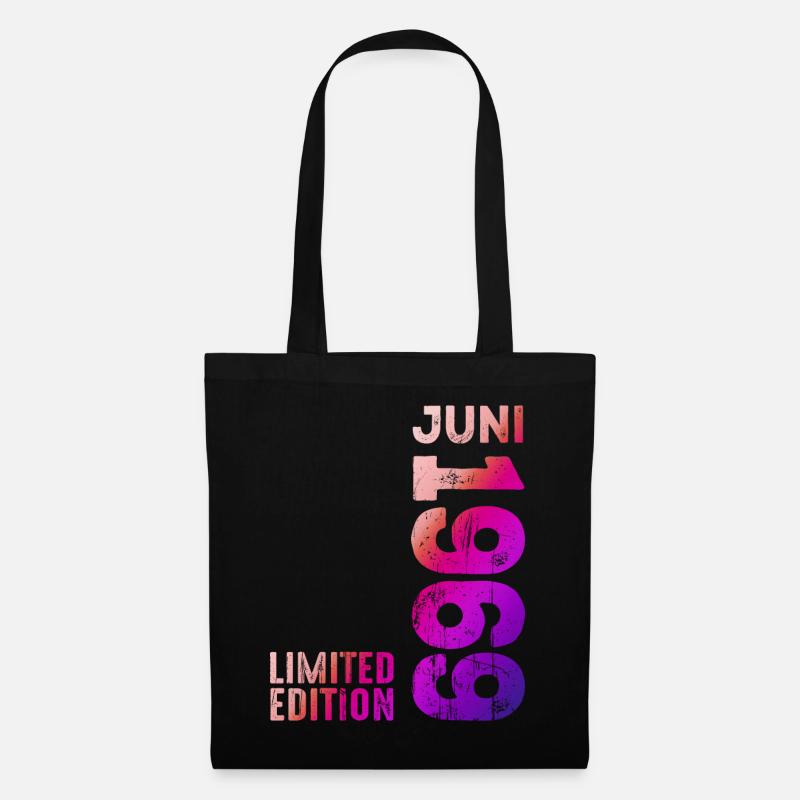 Limited Edition Juni 1969 Legendär Seit Juni 1969 - Stoffbeutel - Schwarz