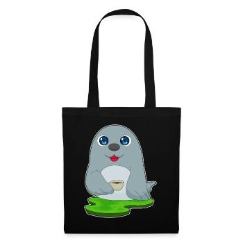 Seal Coffee Mug - Tote Bag - black - Front