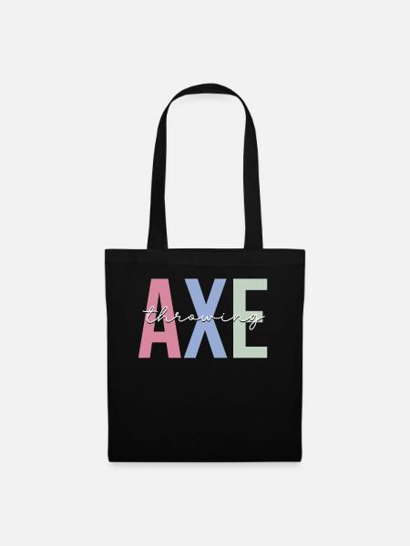 Axt-Werfer - Stoffbeutel - Schwarz