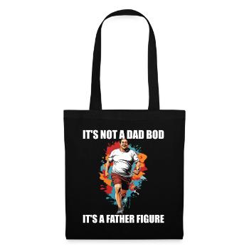 Humorous Father Saying Perfect Style - Tote Bag - black - Front
