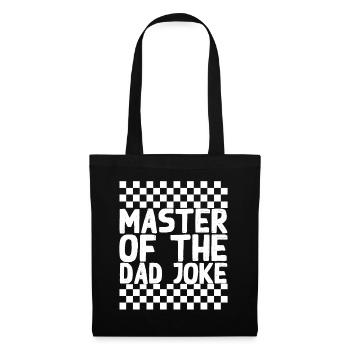 Blagues Maître Drôle Papa Style Parfait - Sac en tissu - noir - Devant