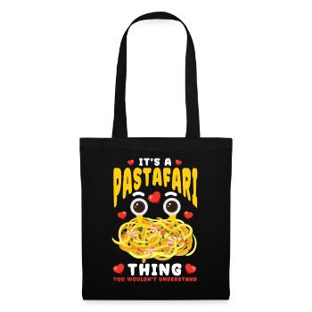 Flying Spaghetti Monster FSM - Tote Bag - black - Front