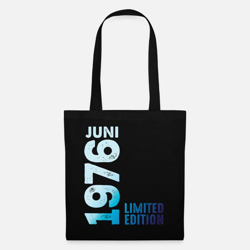 Limited Edition Juli 1976 Legendär Seit Juli 1976 - Stoffbeutel - Schwarz