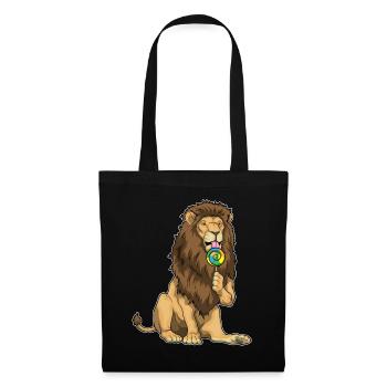 Lion Lollipop - Tote Bag - black - Front