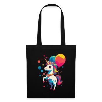 Unicorn Lover Bright Colors Design - Tote Bag - black - Front
