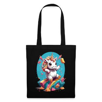 Unicorn Lover Design Funny Unicorns - Tote Bag - black - Front