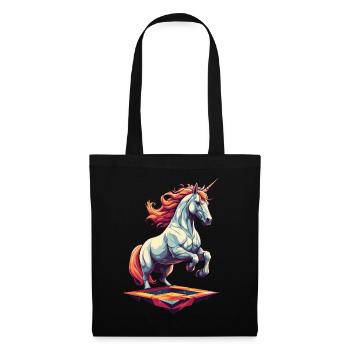 Funny Unicorns Unique Birthday Motif - Tote Bag - black - Front
