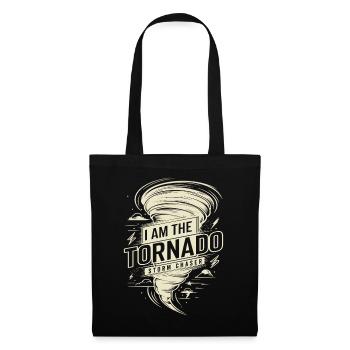 I am the Tornado Twister Hurricane Lover - Tote Bag - black - Front