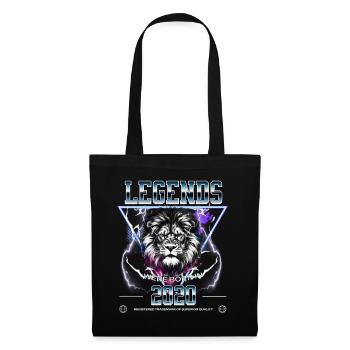 2020 Anniversaire année de naissance Lion - Sac en tissu - noir - Devant