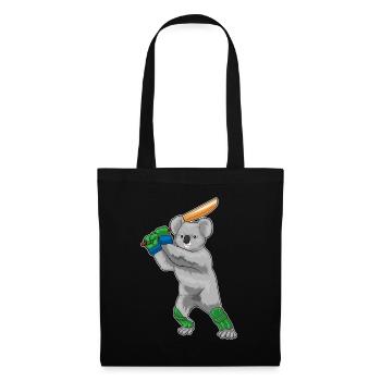 Koala Cricket Cricket Bats - Tote Bag - black - Front