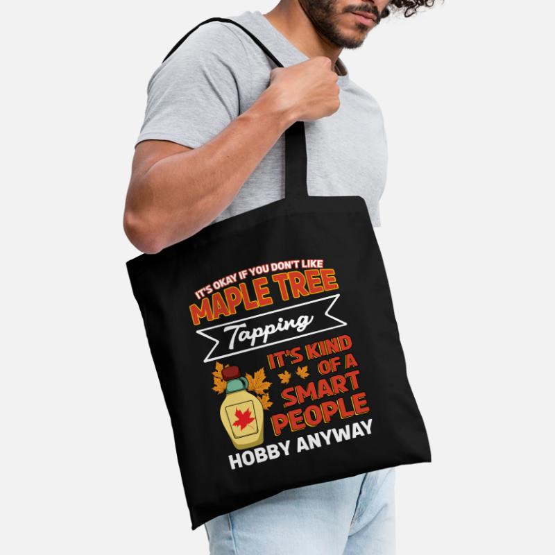 Maple Tapping Maple Tree Maple Leaf Hobby Tote Bag