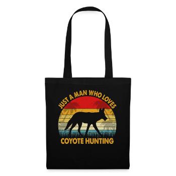 Coyote Hunter Yote - Tote Bag - black - Front