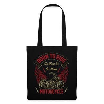 Motorcycle Vintage Motorcycling - Tote Bag - black - Front