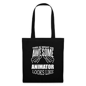 Animator - Tote Bag - black - Front