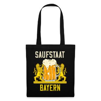 Drinking state of Bavaria for enthusiastic beer drinkers - Tote Bag - black - Front