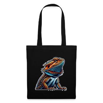 Bartagame Bartagamen Bearded Dragon - Tote Bag - black - Front