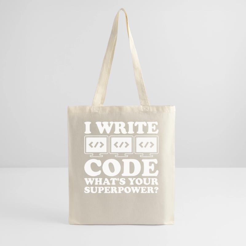 Programmierer Informatiker Computer Nerd Geschenk Stoffbeutel